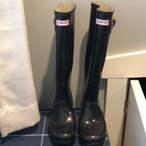 Hunter rain boots